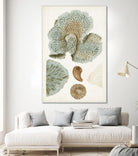 Coastal Curiosity V by Unknown on GIANT ART - green coastal & tropical abstract 