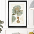 Coastal Curiosity V by Unknown on GIANT ART - green coastal & tropical abstract 