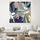 Tropical Attraction I by June Vess on GIANT ART - green coastal & tropical abstract
