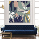 Tropical Attraction I by June Vess on GIANT ART - green coastal & tropical abstract