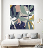 Tropical Attraction I by June Vess on GIANT ART - green coastal & tropical abstract