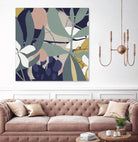 Tropical Attraction I by June Vess on GIANT ART - green coastal & tropical abstract