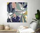 Tropical Attraction I by June Vess on GIANT ART - green coastal & tropical abstract