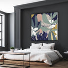 Tropical Attraction I by June Vess on GIANT ART - green coastal & tropical abstract