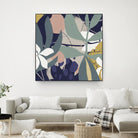 Tropical Attraction I by June Vess on GIANT ART - green coastal & tropical abstract