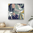 Tropical Attraction I by June Vess on GIANT ART - green coastal & tropical abstract