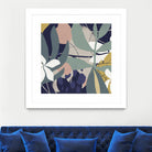 Tropical Attraction I by June Vess on GIANT ART - green coastal & tropical abstract