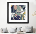 Tropical Attraction I by June Vess on GIANT ART - green coastal & tropical abstract