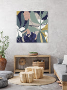 Tropical Attraction I by June Vess on GIANT ART - green coastal & tropical abstract