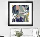 Tropical Attraction I by June Vess on GIANT ART - green coastal & tropical abstract