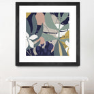 Tropical Attraction I by June Vess on GIANT ART - green coastal & tropical abstract