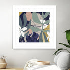 Tropical Attraction I by June Vess on GIANT ART - green coastal & tropical abstract