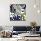 Tropical Attraction I by June Vess on GIANT ART - green coastal & tropical abstract