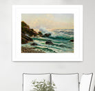 Main Seascape I by Constantin Alexandrovitch Westchiloff on GIANT ART - green coastal & tropical sea 