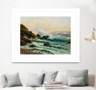 Main Seascape I by Constantin Alexandrovitch Westchiloff on GIANT ART - green coastal & tropical sea 