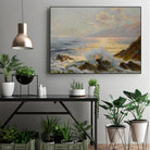 Main Seascape II by Constantin Alexandrovitch Westchiloff on GIANT ART - pink coastal & tropical abstract