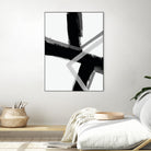 Angular Pulse IV by June Vess on GIANT ART - white abstract abstract