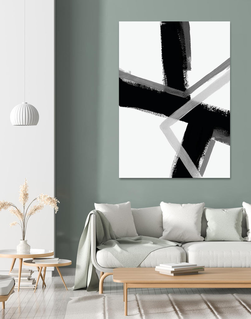 Angular Pulse IV by June Vess on GIANT ART - white abstract abstract