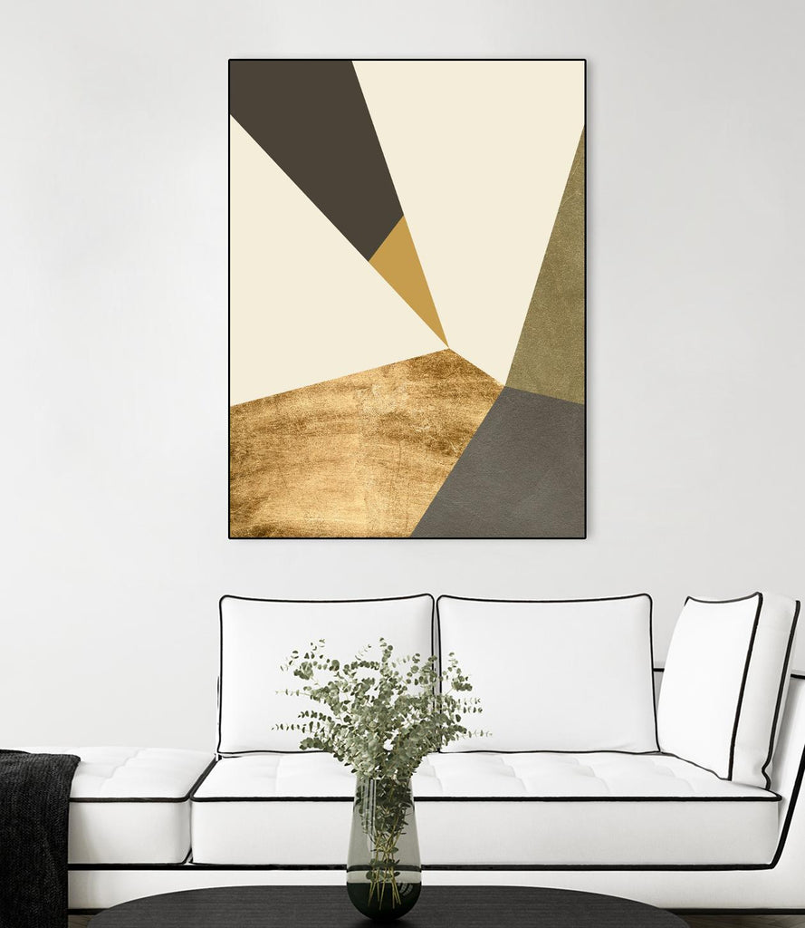 Clovis I by Jacob Green on GIANT ART - gold abstract abstract