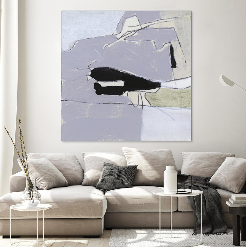 Grey Landscape I by Bellissimo Art on GIANT ART - beige abstract abstract