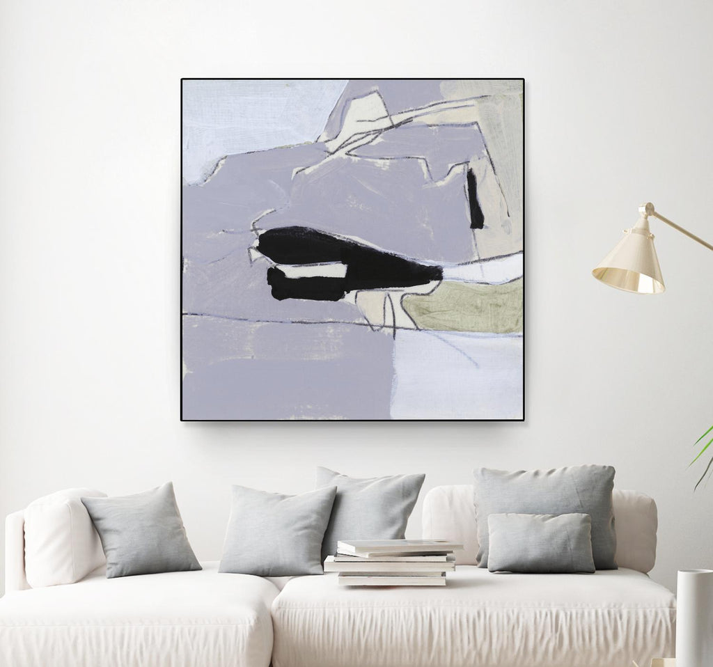 Grey Landscape I by Bellissimo Art on GIANT ART - beige abstract abstract