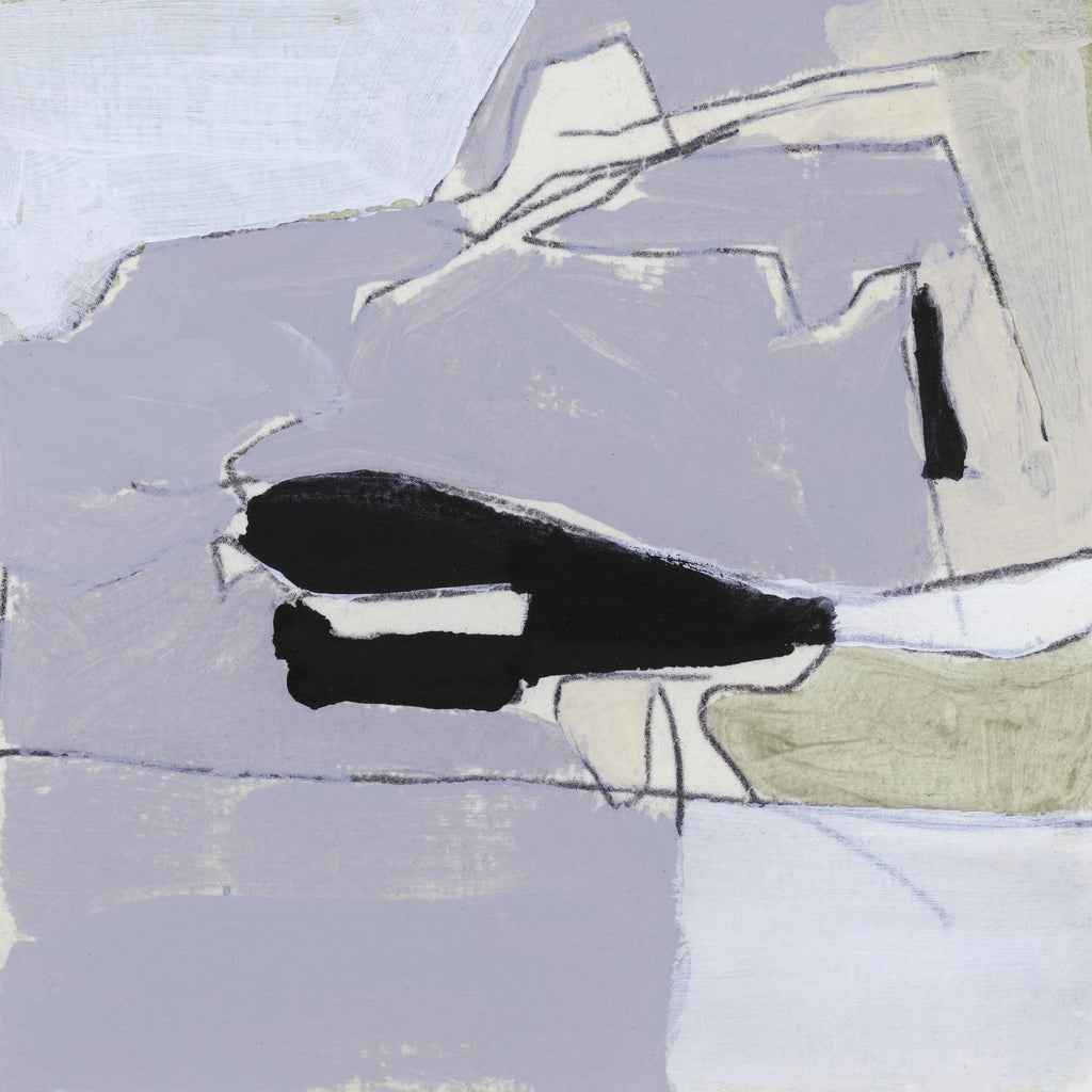 Paysage gris I par Bellissimo Art sur GIANT ART - abstrait beige