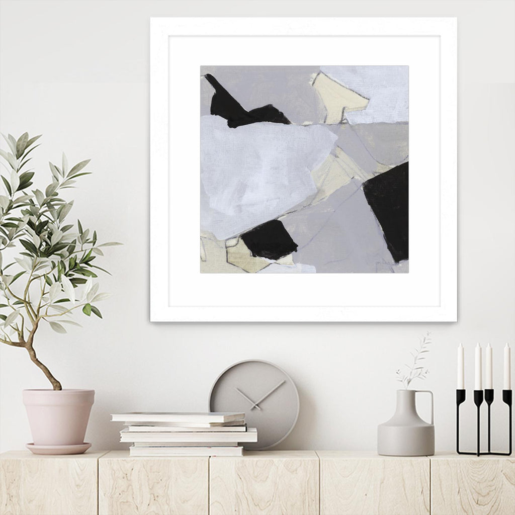 Grey Landscape V by Bellissimo Art on GIANT ART - white abstract abstract