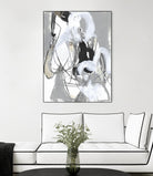 Tangled Threads III by June Vess on GIANT ART - black  abstract abstract