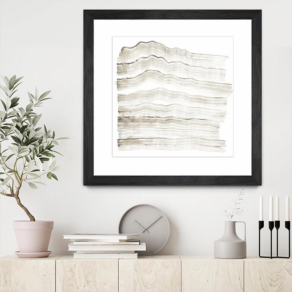 Accordion Shift IV by Vanna Lam on GIANT ART - white abstract abstract