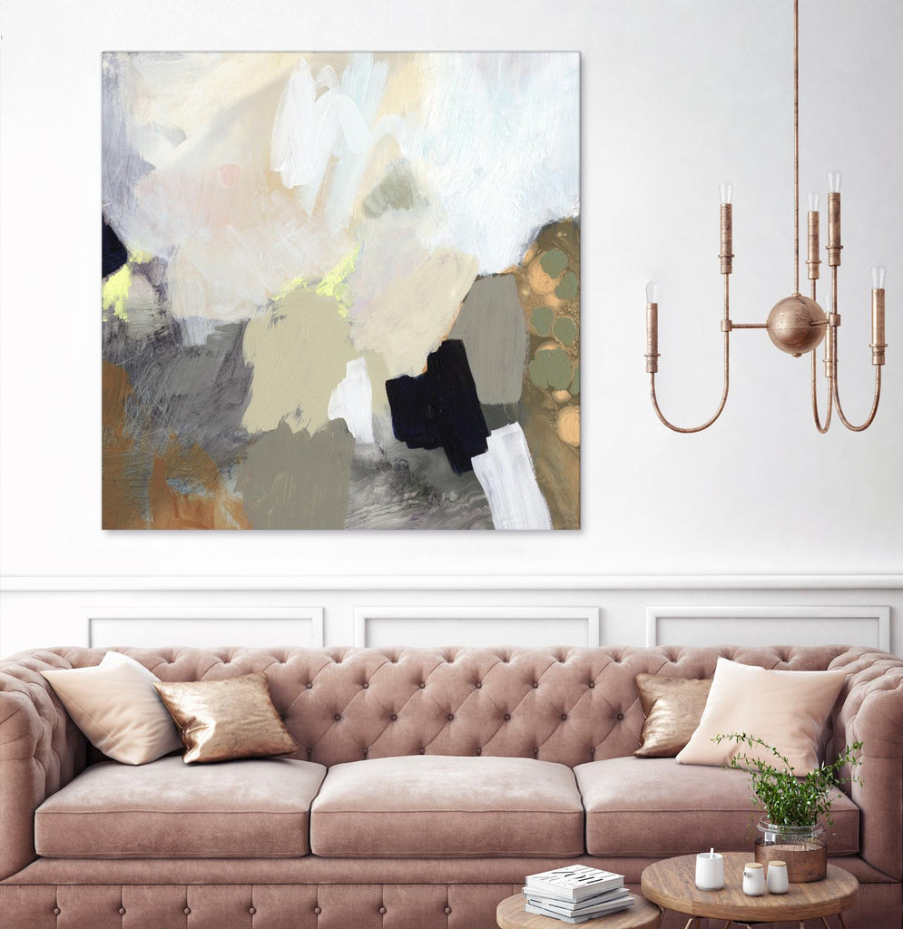 Alpenpass II by Victoria Barnes on GIANT ART - beige abstract abstract