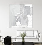 Composition Neutral I by Jennifer Goldberger on GIANT ART - white abstract abstract