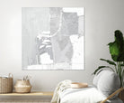 Composition Neutral I by Jennifer Goldberger on GIANT ART - white abstract abstract