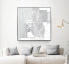 Composition Neutral I by Jennifer Goldberger on GIANT ART - white abstract abstract