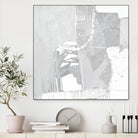 Composition Neutral I by Jennifer Goldberger on GIANT ART - white abstract abstract