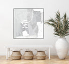 Composition Neutral I by Jennifer Goldberger on GIANT ART - white abstract abstract