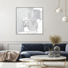 Composition Neutral I by Jennifer Goldberger on GIANT ART - white abstract abstract