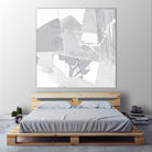 Composition Neutral II by Jennifer Goldberger on GIANT ART - white abstract abstract