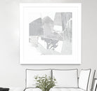 Composition Neutral II by Jennifer Goldberger on GIANT ART - white abstract abstract