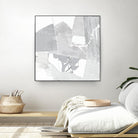 Composition Neutral II by Jennifer Goldberger on GIANT ART - white abstract abstract