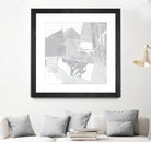 Composition Neutral II by Jennifer Goldberger on GIANT ART - white abstract abstract