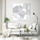 Composition Neutral II by Jennifer Goldberger on GIANT ART - white abstract abstract