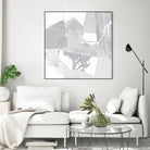 Composition Neutral II by Jennifer Goldberger on GIANT ART - white abstract abstract