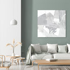 Composition Neutral II by Jennifer Goldberger on GIANT ART - white abstract abstract