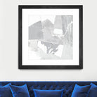 Composition Neutral II by Jennifer Goldberger on GIANT ART - white abstract abstract