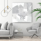 Composition Neutral II by Jennifer Goldberger on GIANT ART - white abstract abstract