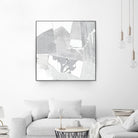 Composition Neutral II by Jennifer Goldberger on GIANT ART - white abstract abstract