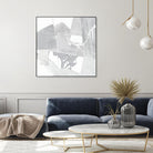 Composition Neutral II by Jennifer Goldberger on GIANT ART - white abstract abstract