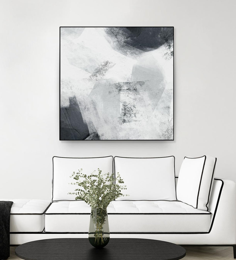 Mire II par Emma Caroline sur GIANT ART - abstrait blanc 