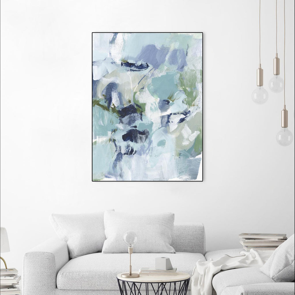 Azure Abstract I by Christina Long on GIANT ART - beige abstract abstract