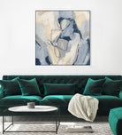 Blossom & Bliss I by June Vess on GIANT ART - blue abstract abstract